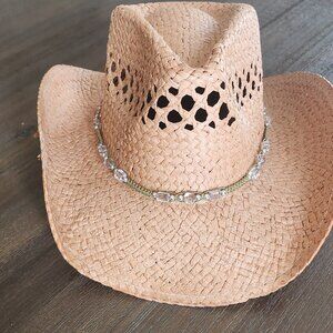 Straw Cowboy Hat 0/S